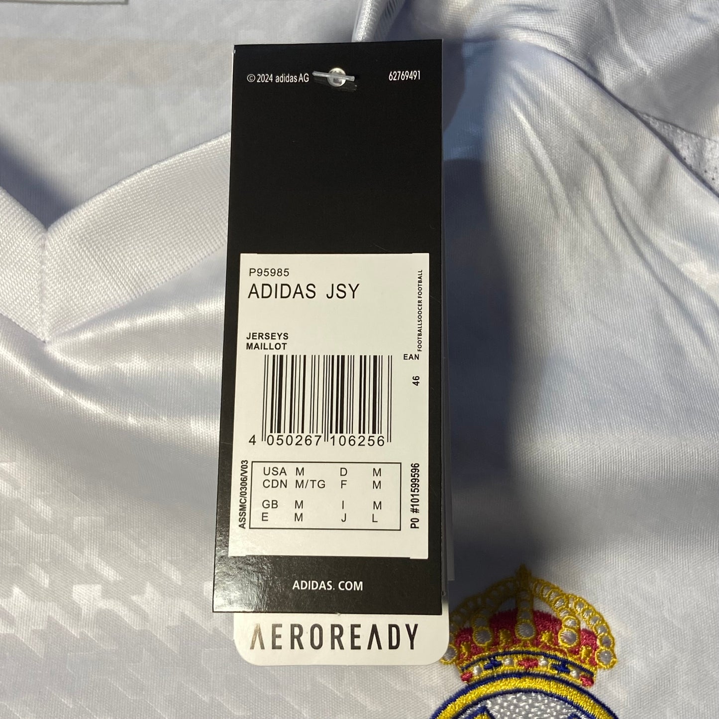 Adidas x Real Madrid 24/25 “Branco”