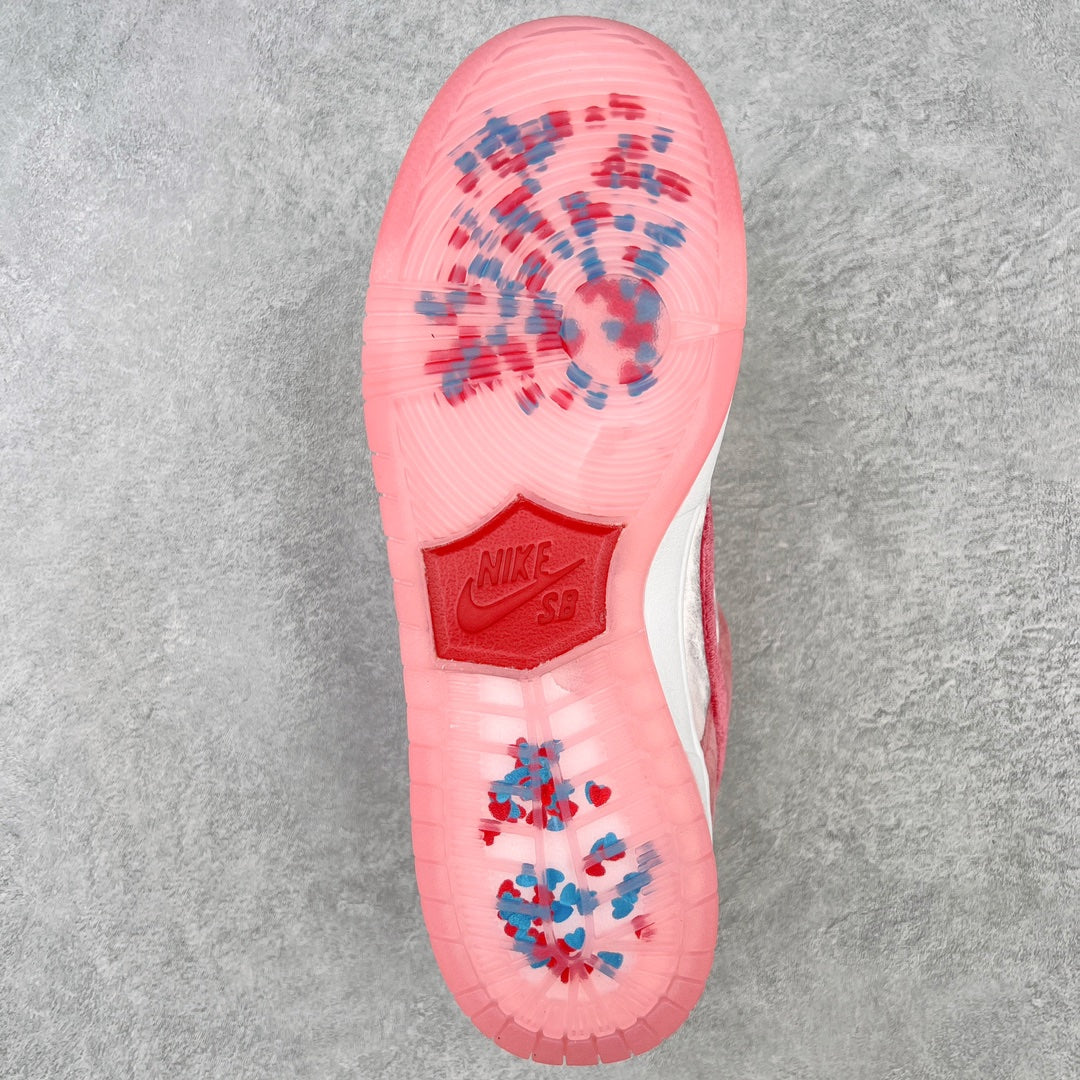 StrangeLove x Nike SB Dunk Low “Pink Red”