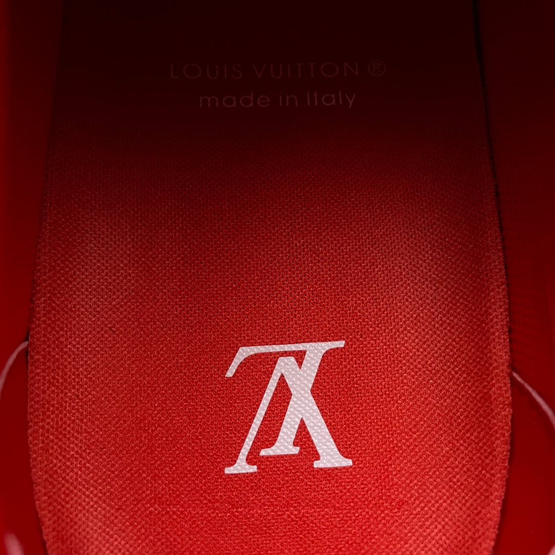 Louis Vuitton Trainer “White And Red”