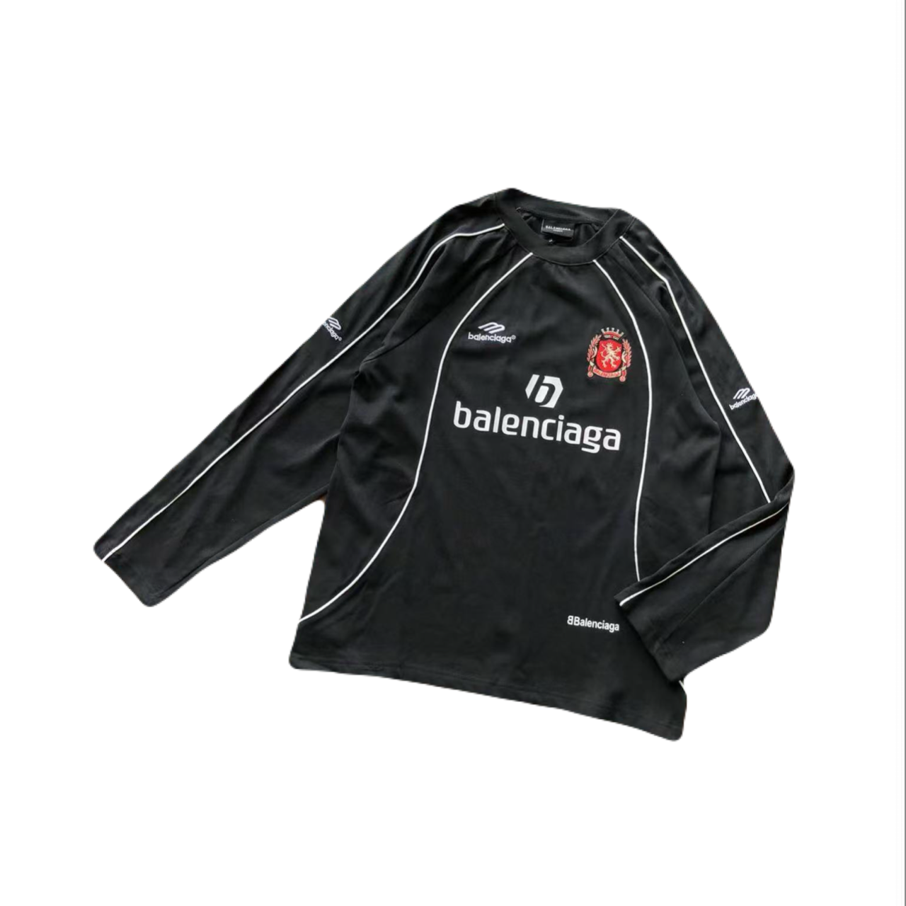 Camisa Balenciaga Soccer Paris Black