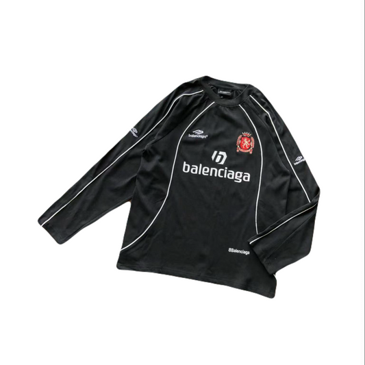 Camisa Balenciaga Soccer Paris Black