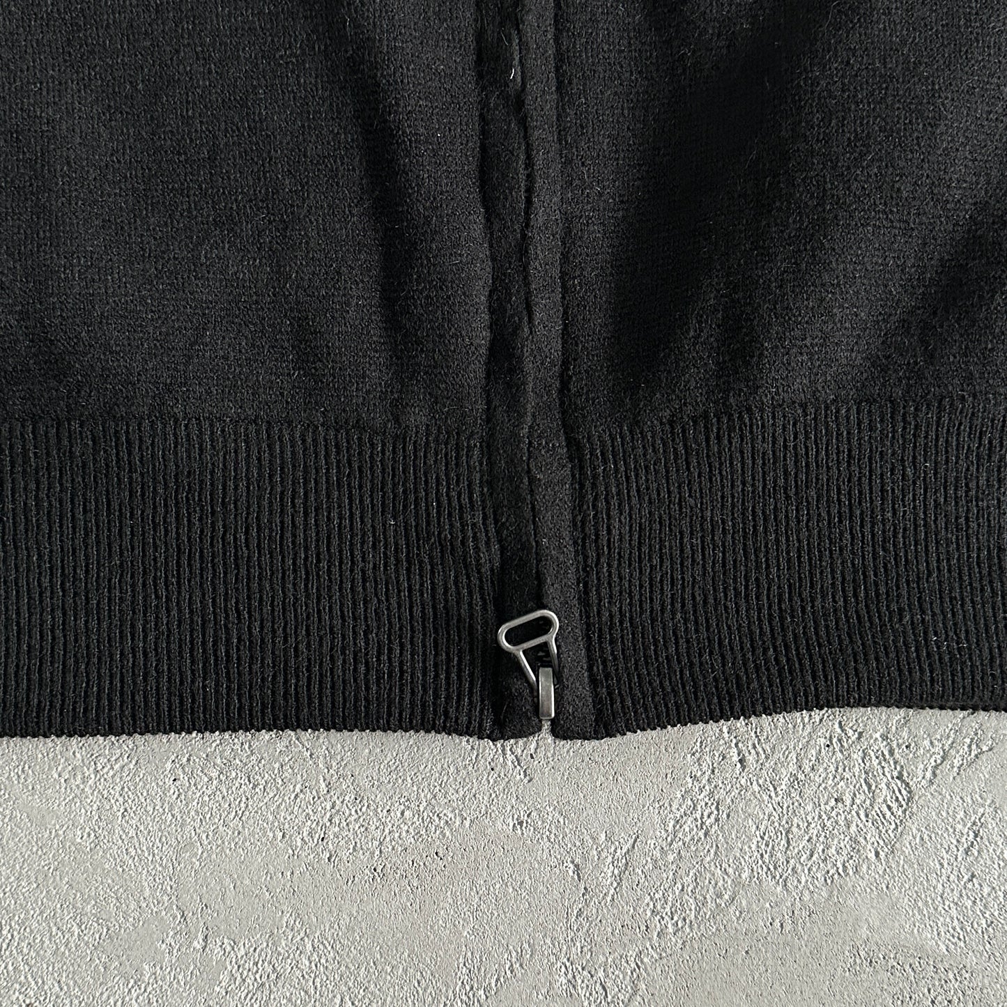 Corteiz Knit Zip Up Fleece “Black”