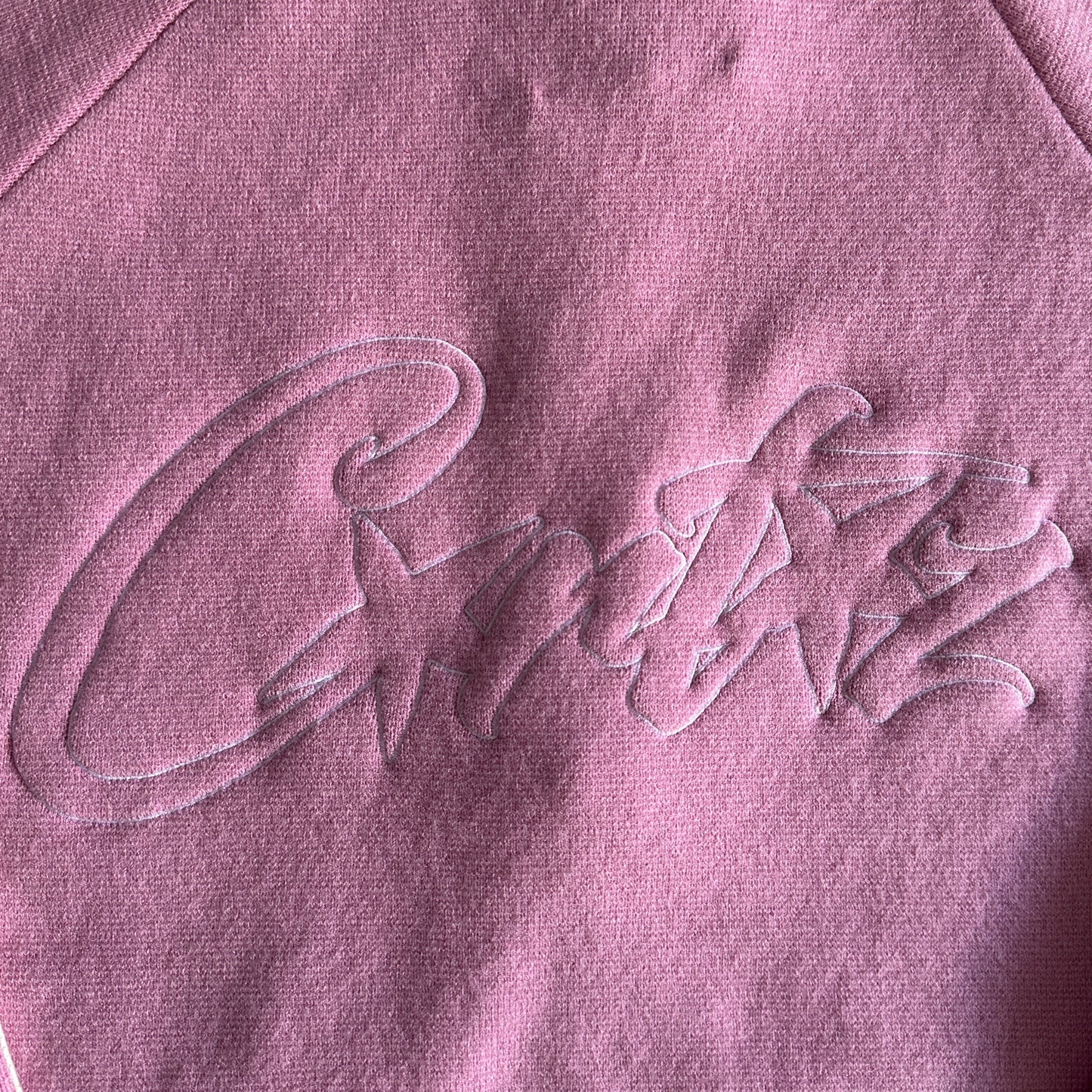 Corteiz Knit Zip Up Fleece “Pink”