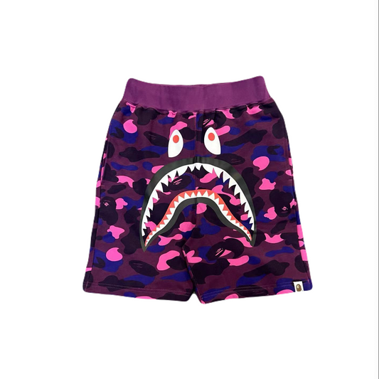 Bermuda Bape Shark Camu “Purple”