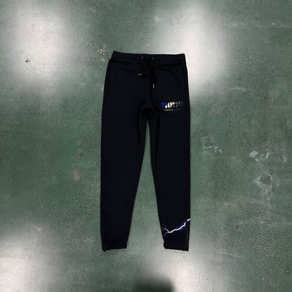 Conjunto Trapstar Hoodie Lightning Edition “Black”