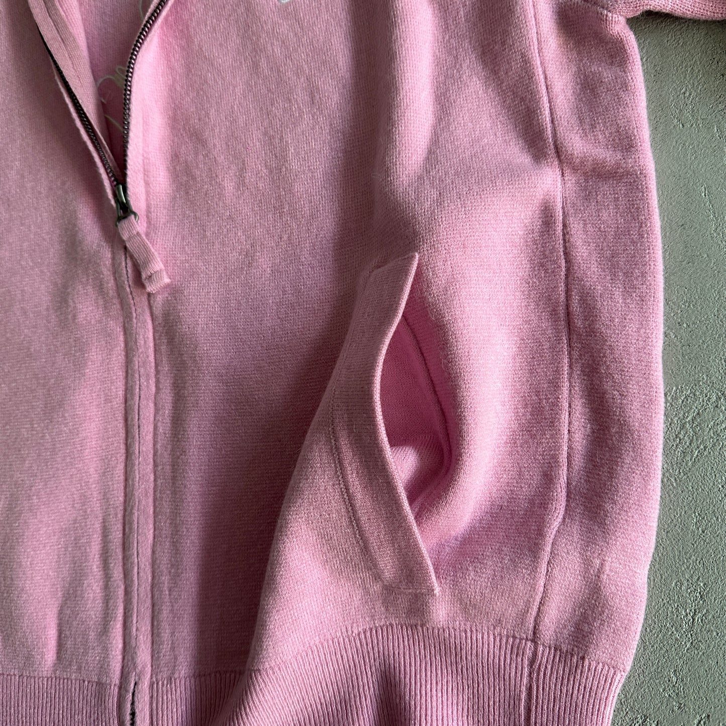 Corteiz Knit Zip Up Fleece “Pink”