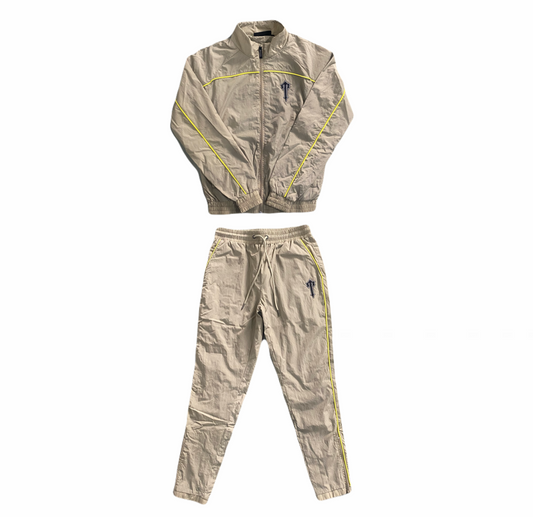 Conjunto Trapstar Shellsuit “Beige”