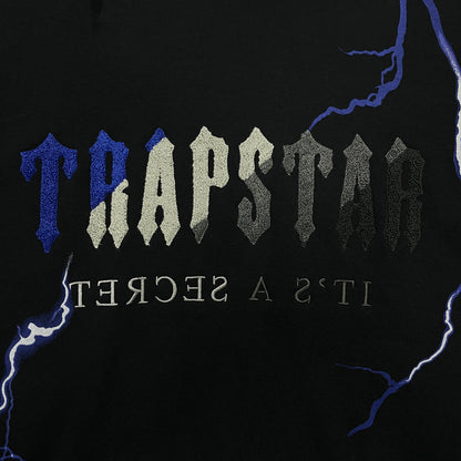 Conjunto Trapstar Hoodie Lightning Edition “Black”