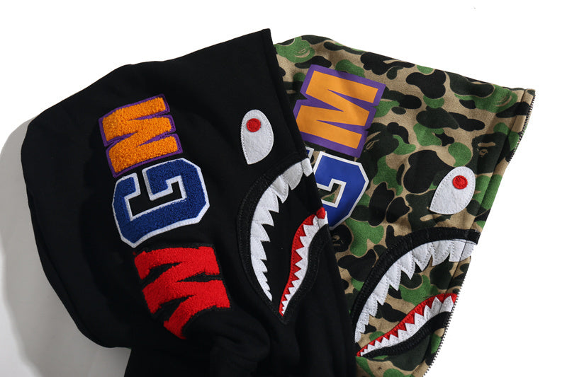 Moletom Bape Shark Wide “Black”