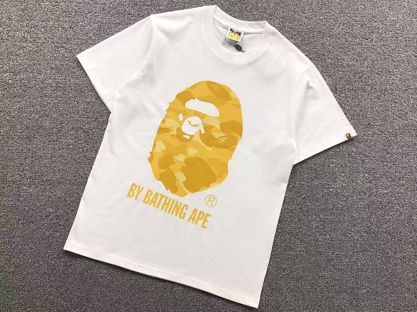 Camisa BAPE By Bathing Ape “Yellow”