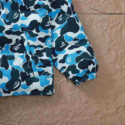 Jaqueta Bape ABC Camo Dupla Face “Azul”