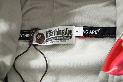 Moletom Bape Shark Wide “Grey”