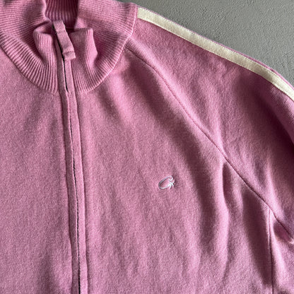 Corteiz Knit Zip Up Fleece “Pink”