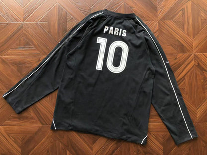 Camisa Balenciaga Soccer Paris Black