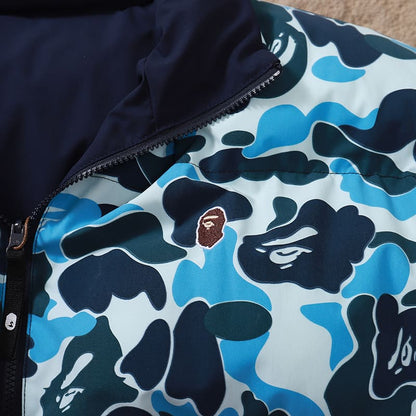Jaqueta Bape ABC Camo Dupla Face “Azul”