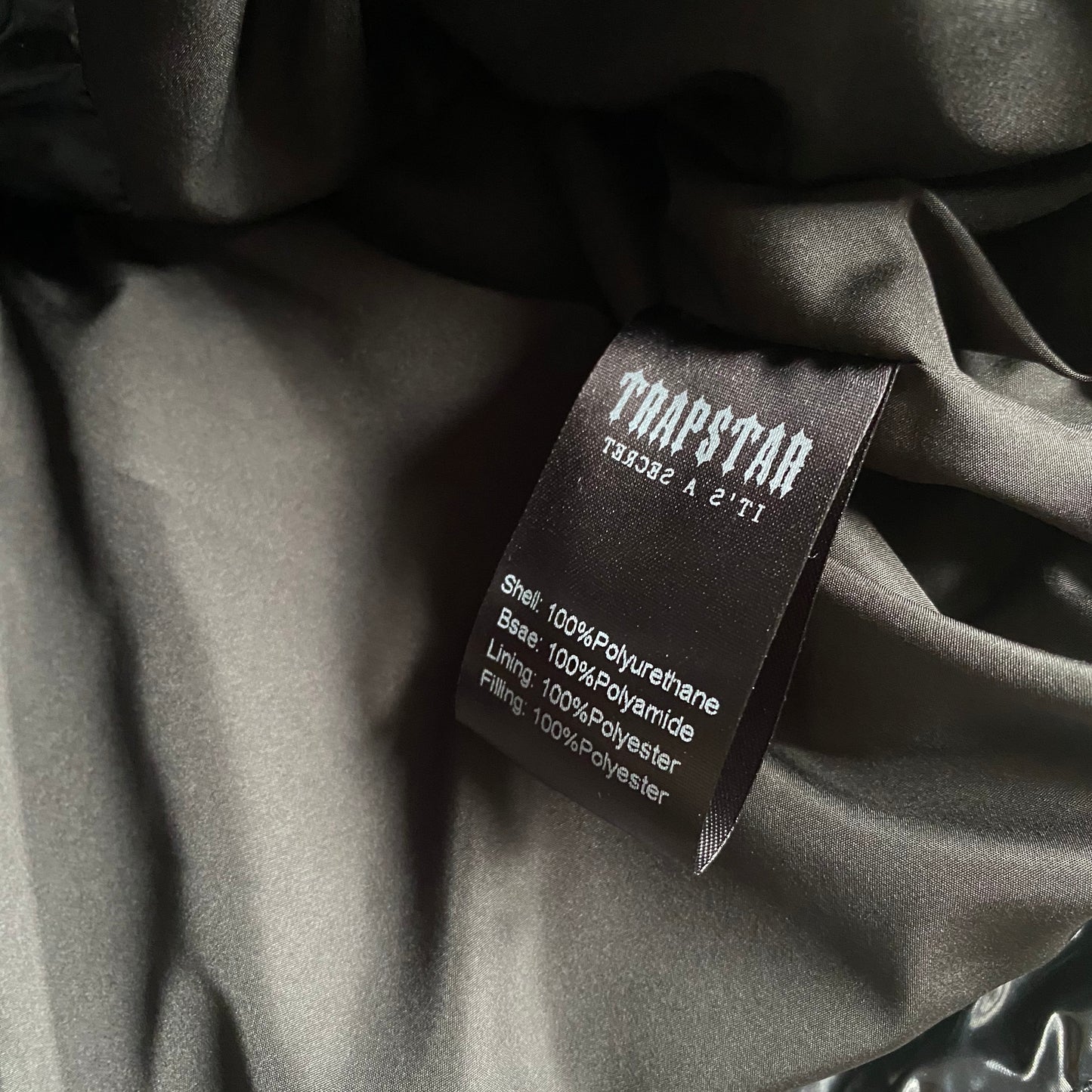 Trapstar Puffer Jacket “Shiny Black”
