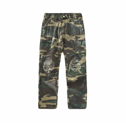 Calça Jeans Amiri “Camuflada”