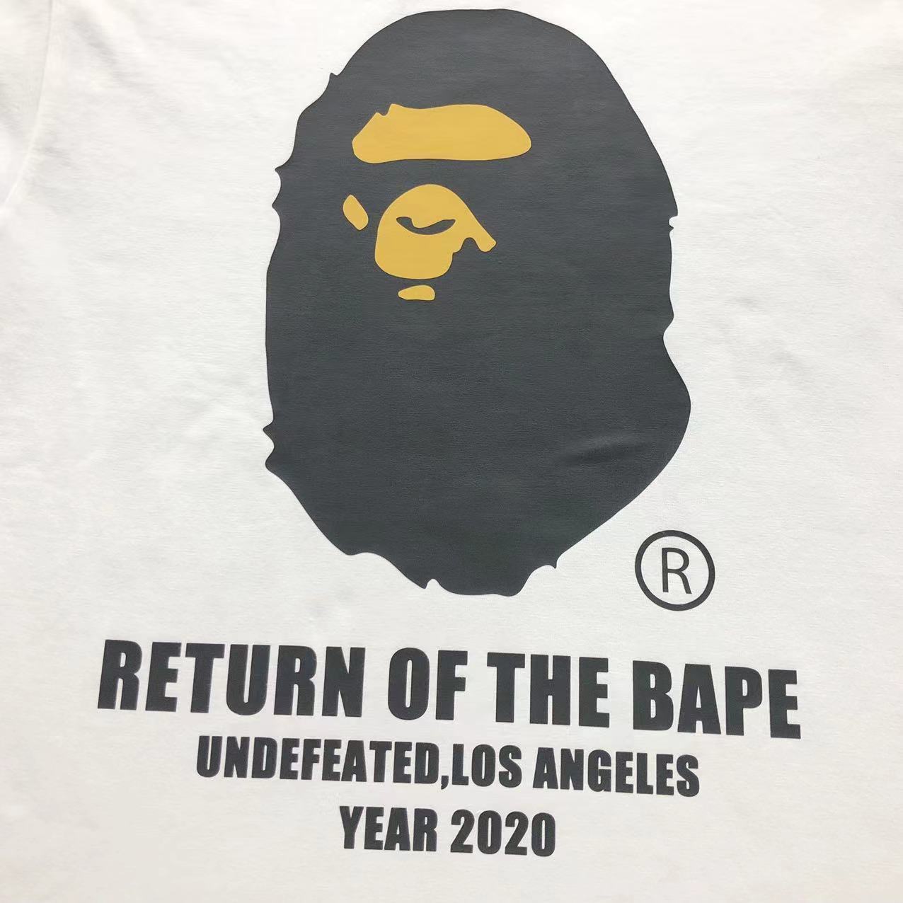 Camisa Bape x Undefeated Ape Head