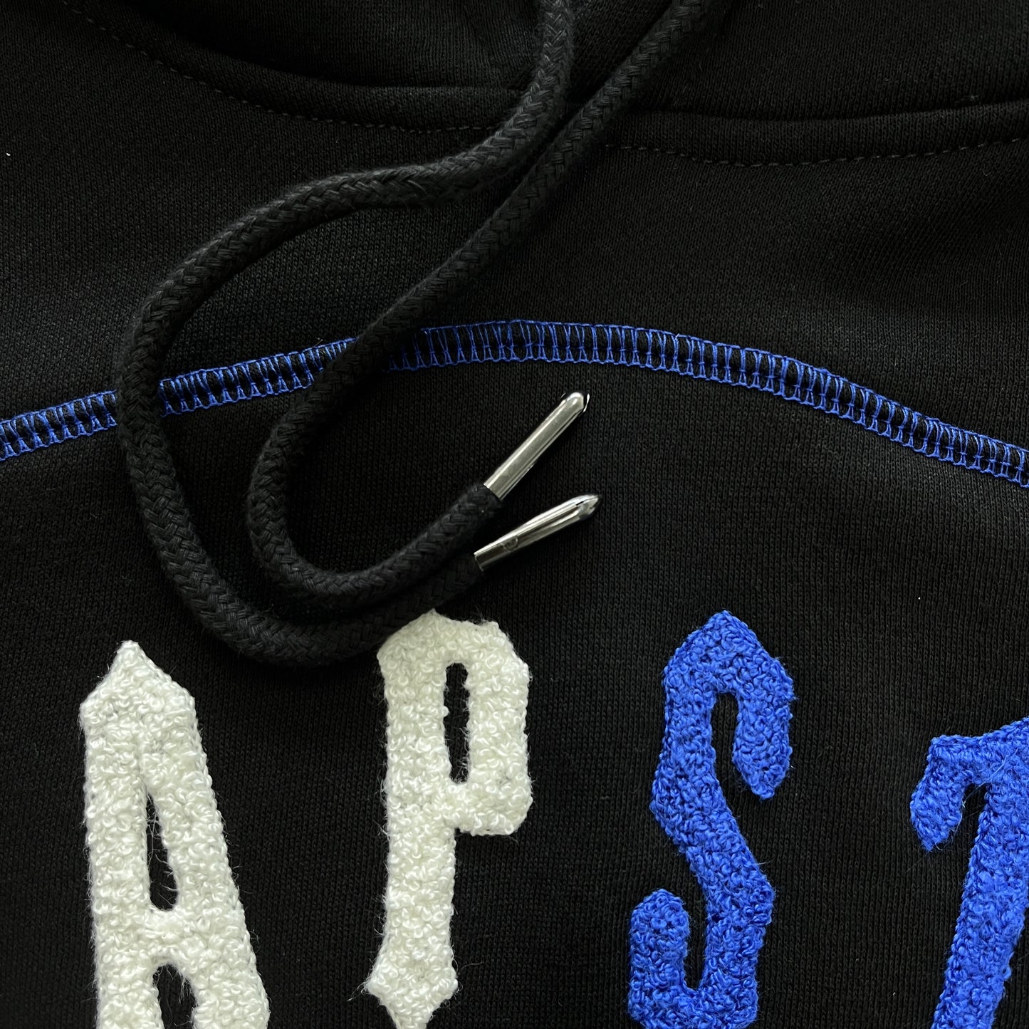 Conjunto Trapstar Hoodie “Black Blue”