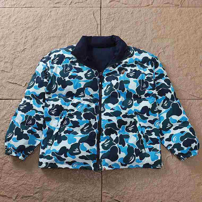 Jaqueta Bape ABC Camo Dupla Face “Azul”