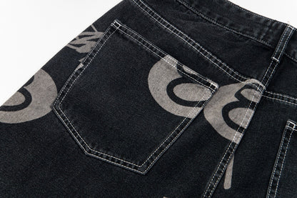 Stussy Shorts Jeans Black