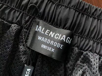 Calça Balenciaga Soccer Paris Black