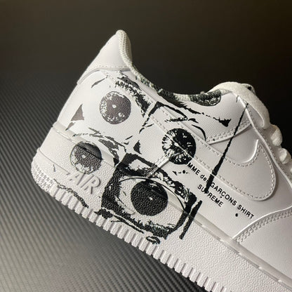 Nike x Supreme x Comme Des Garcons Air Force 1 Low “Eyes”