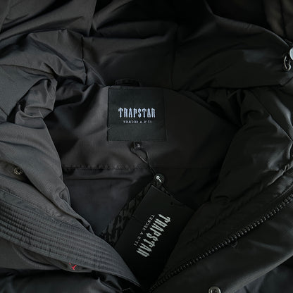 Trapstar Puffer Jacket “Black Red”