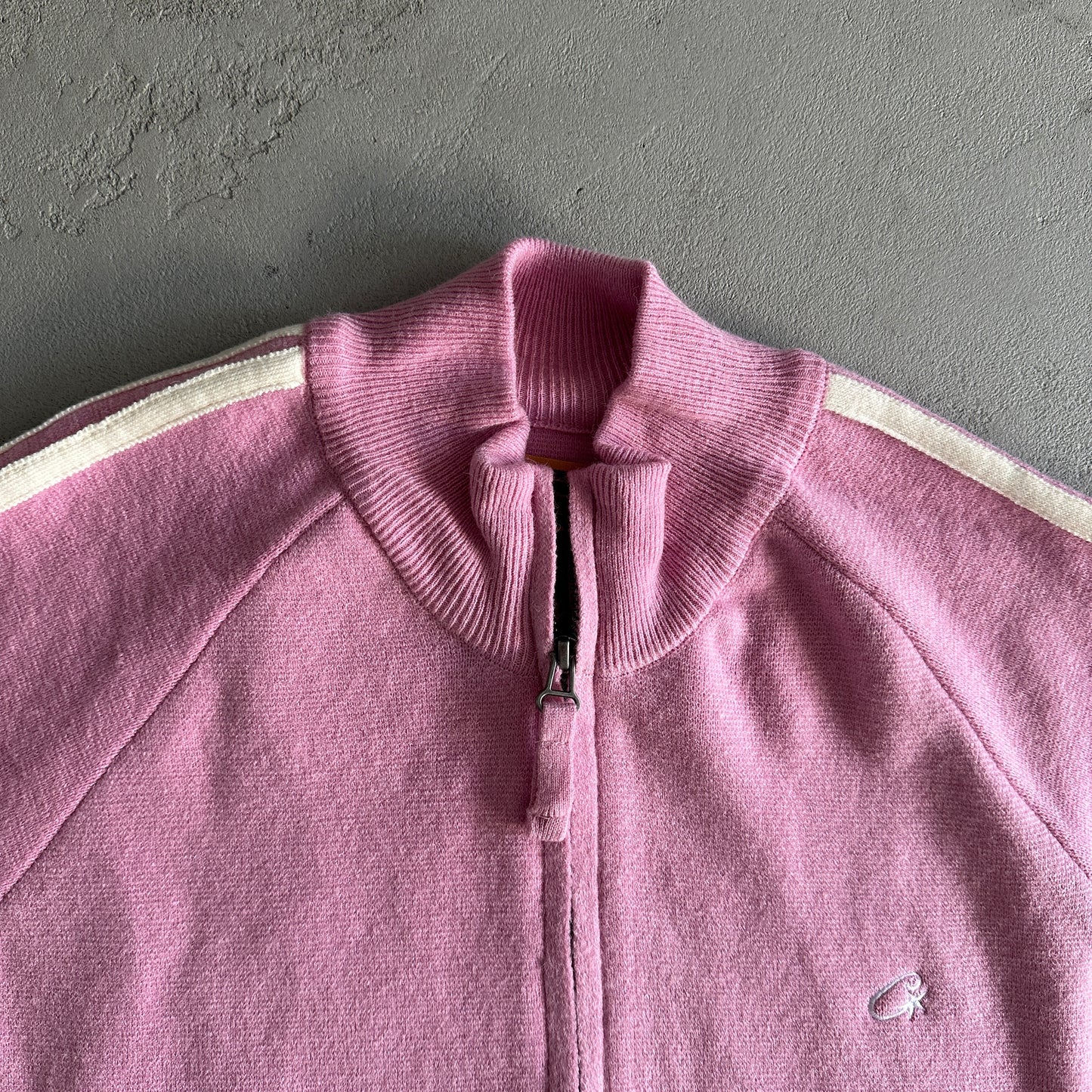 Corteiz Knit Zip Up Fleece “Pink”