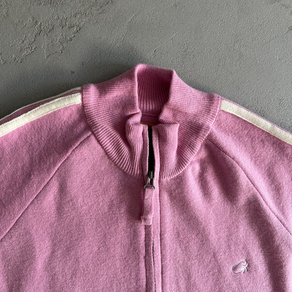 Corteiz Knit Zip Up Fleece “Pink”