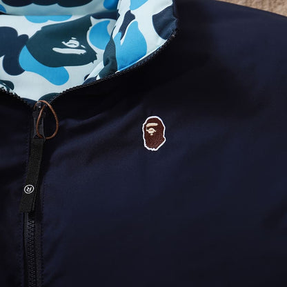 Jaqueta Bape ABC Camo Dupla Face “Azul”