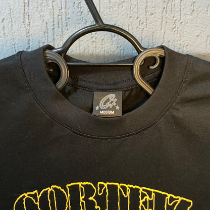 Camisa Fosforescente Corteiz Rules The World “Preto”