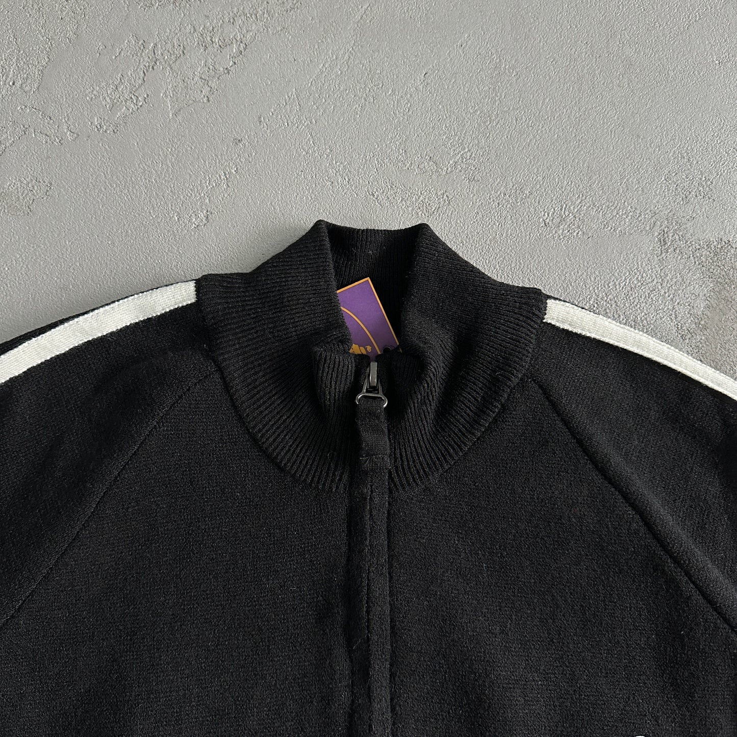 Corteiz Knit Zip Up Fleece “Black”