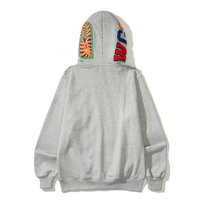 Moletom Bape Shark Wide “Grey”