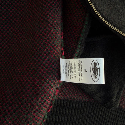 Corteiz Lux Knit Zip Up Black