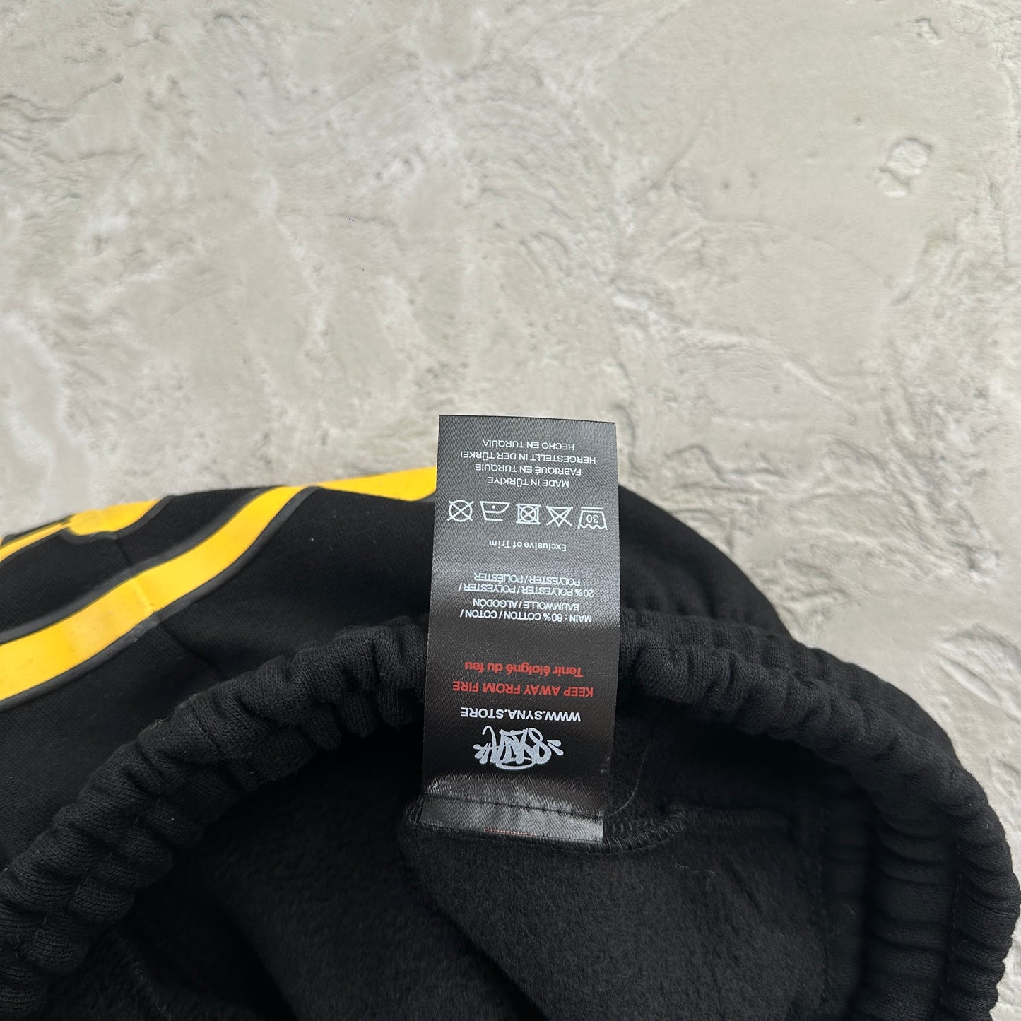 Syna World TrackSuit “Black Yellow”