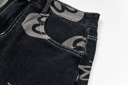 Stussy Shorts Jeans Black