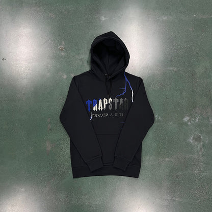 Conjunto Trapstar Hoodie Lightning Edition “Black”