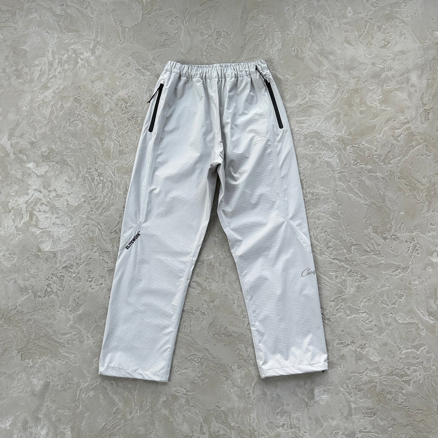 Corteiz Elitework Waterproof Shell Pant “Grey"