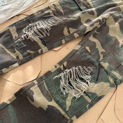 Calça Jeans Amiri “Camuflada”