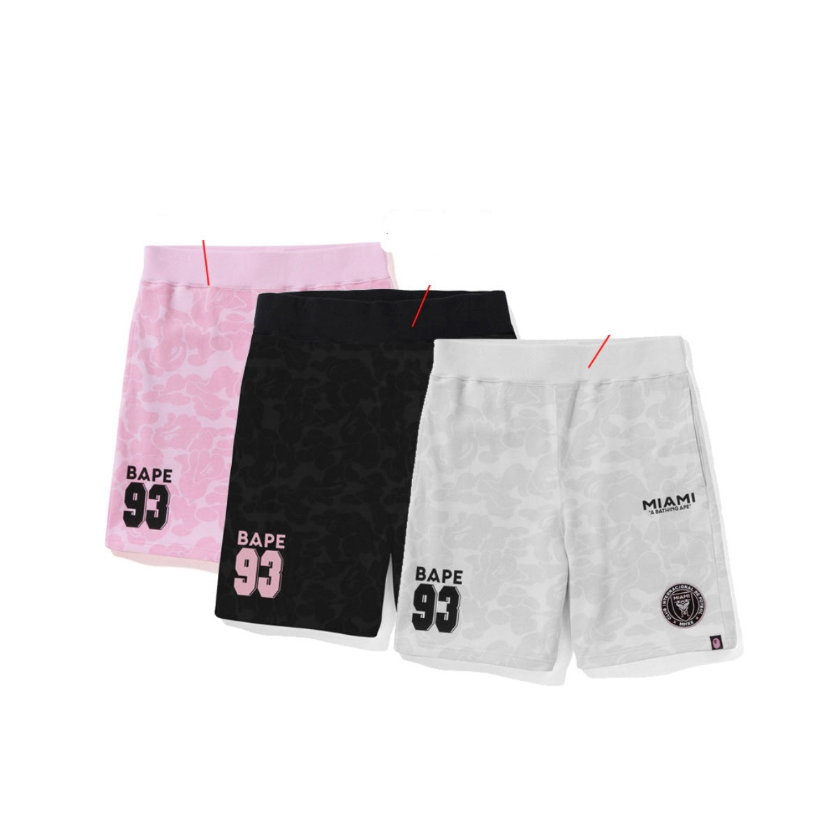 Bermuda Inter Miami x Bape