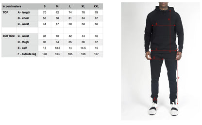 Conjunto Trapstar Hoodie “Blue”
