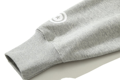 Moletom Bape Shark Wide “Grey”