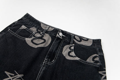 Stussy Shorts Jeans Black