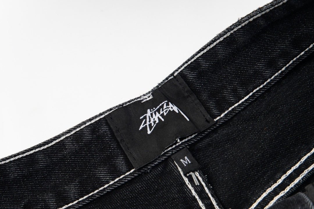 Stussy Shorts Jeans Black
