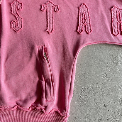Conjunto Trapstar Cropped Womens “Pink”