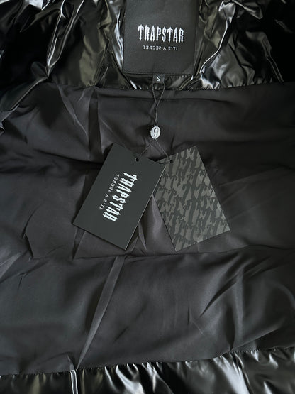 Trapstar Embossed Puffer Jacket “Black”