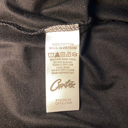 Camisa Fosforescente Corteiz Rules The World “Preto”