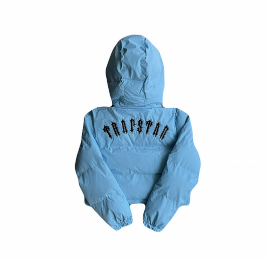 Trapstar Puffer Jacket Women “Baby Blue”