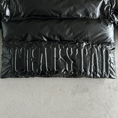 Trapstar Embossed Puffer Jacket “Black”